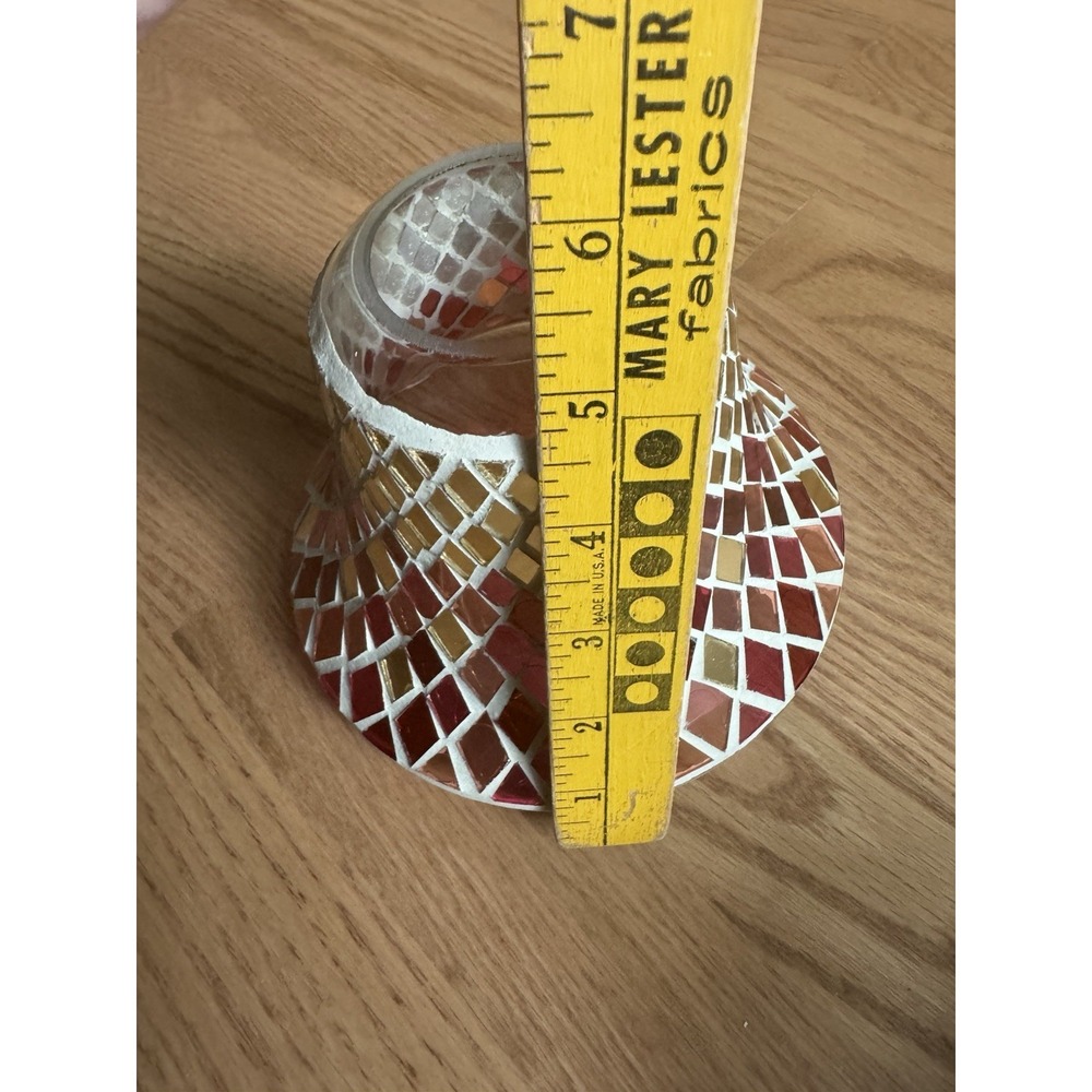 Yankee Candle Marrakesh Nights Mosaic Glass Jar Candle Shade Topper Moroccan - Picture 3 of 6
